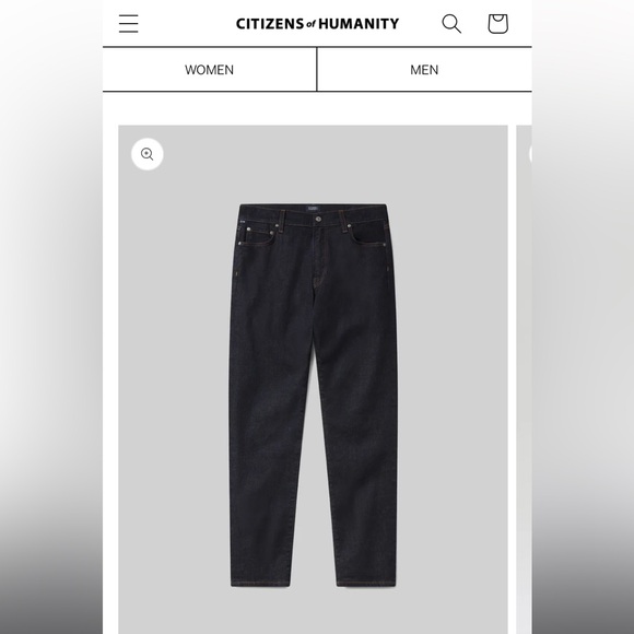 Citizens of Humanity Men's Adler Slim Archive Jeans in Amaro Size 32Like new